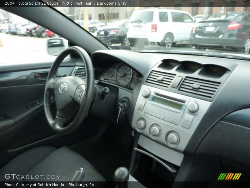 Arctic Frost Pearl / Dark Stone Gray 2004 Toyota Solara SE Coupe