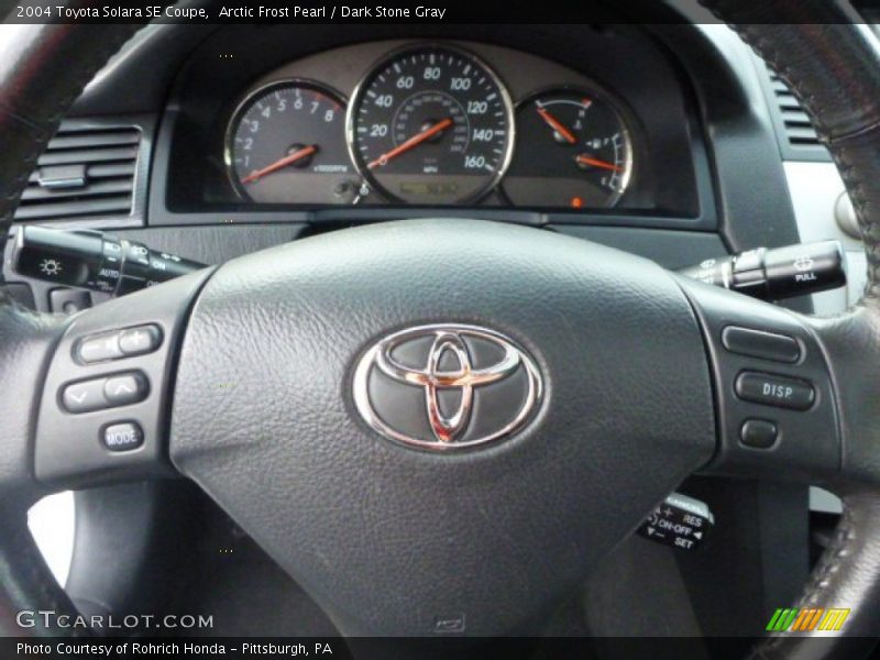 Arctic Frost Pearl / Dark Stone Gray 2004 Toyota Solara SE Coupe
