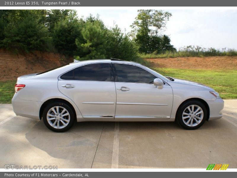 Tungsten Pearl / Black 2012 Lexus ES 350