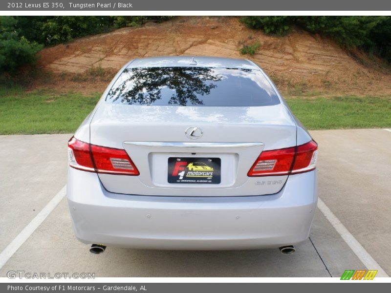 Tungsten Pearl / Black 2012 Lexus ES 350