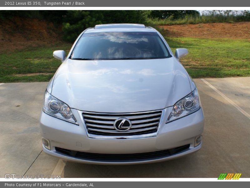 Tungsten Pearl / Black 2012 Lexus ES 350