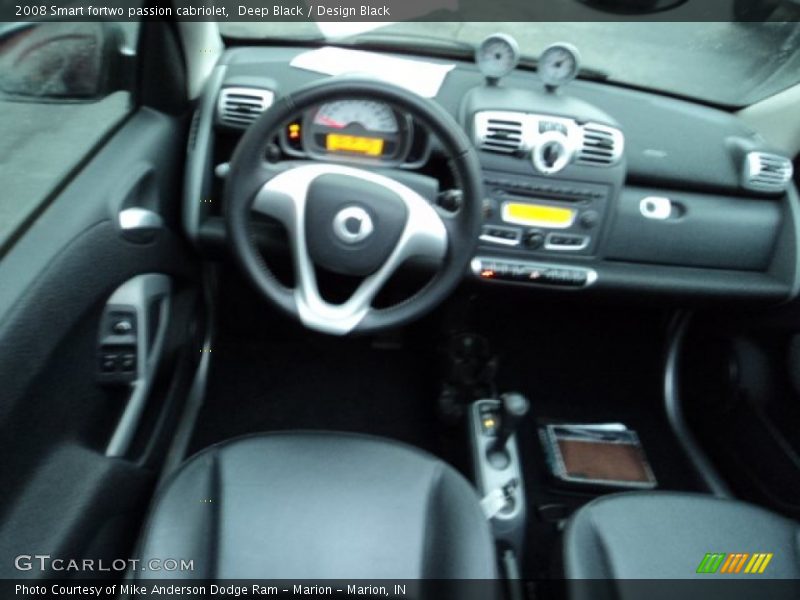 Deep Black / Design Black 2008 Smart fortwo passion cabriolet