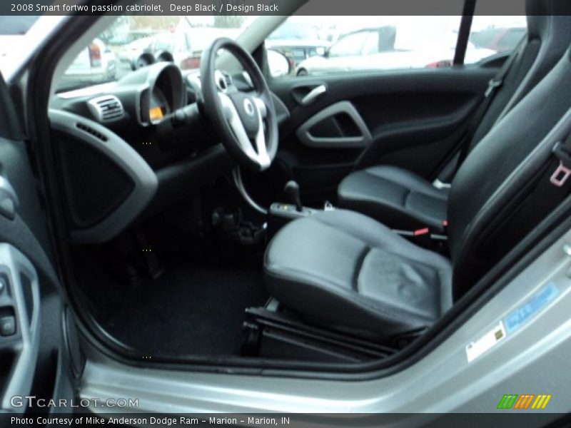 Deep Black / Design Black 2008 Smart fortwo passion cabriolet