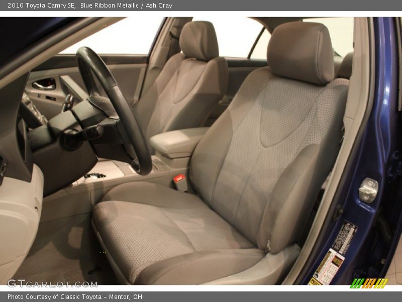 Front Seat of 2010 Camry SE