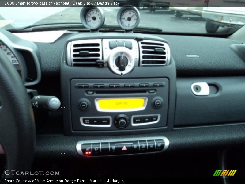 Deep Black / Design Black 2008 Smart fortwo passion cabriolet