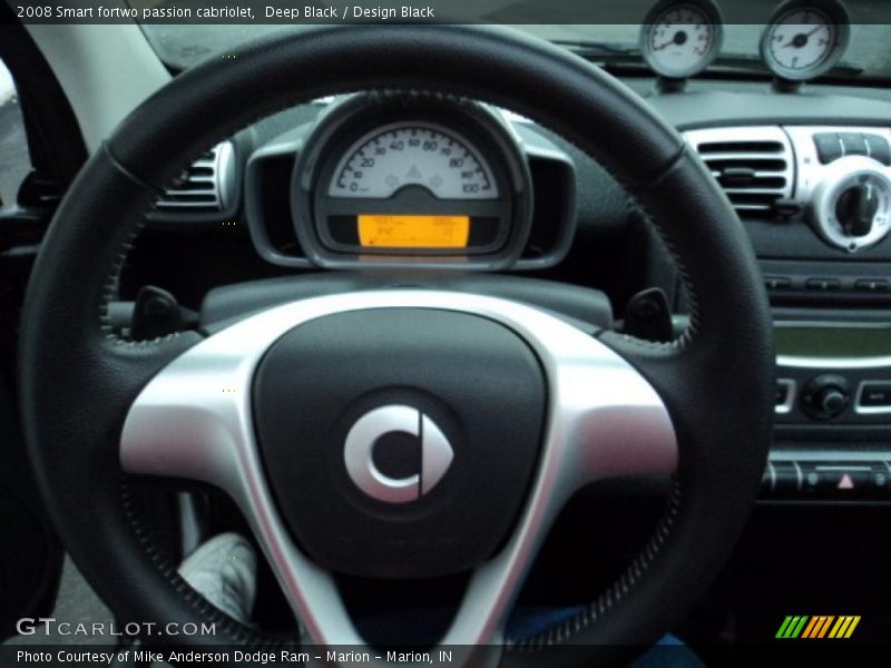 Deep Black / Design Black 2008 Smart fortwo passion cabriolet