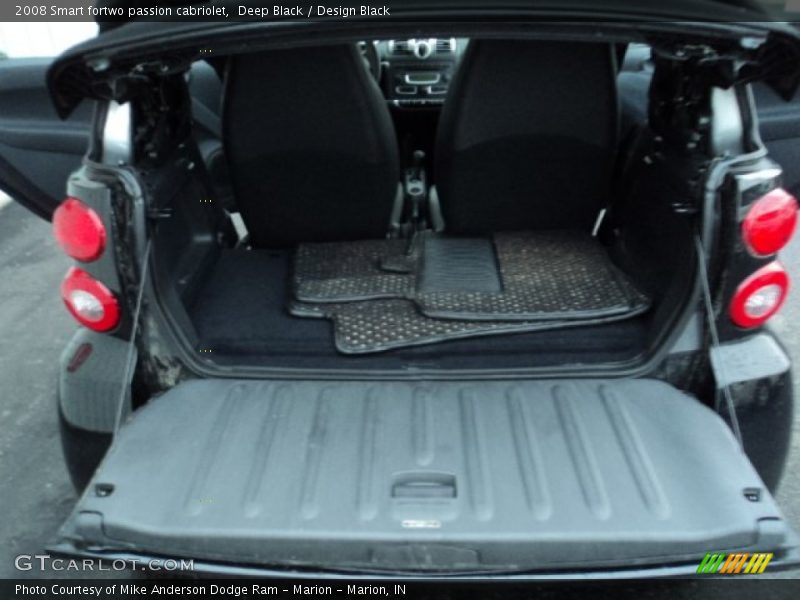 Deep Black / Design Black 2008 Smart fortwo passion cabriolet