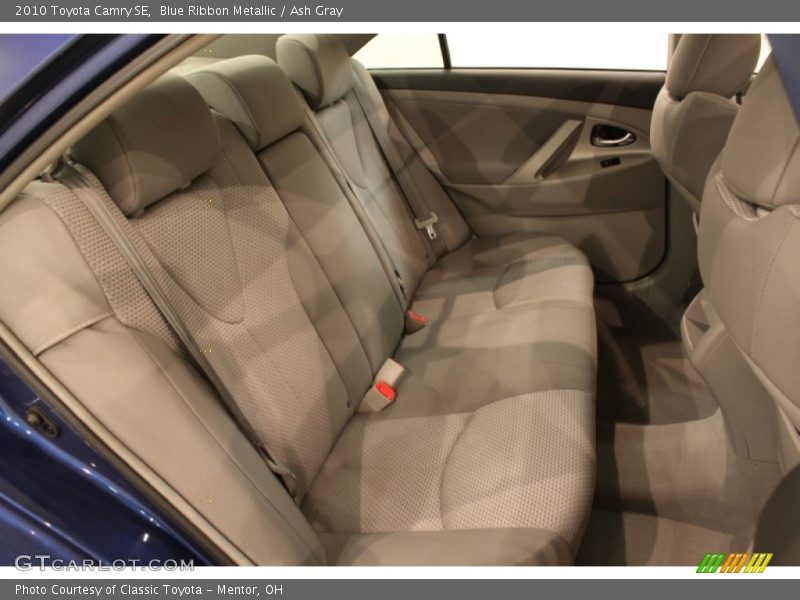 Rear Seat of 2010 Camry SE