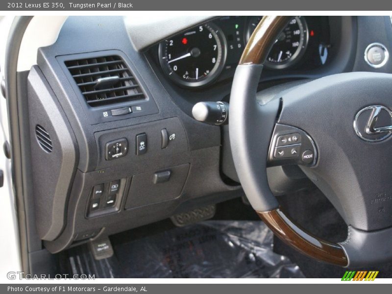 Tungsten Pearl / Black 2012 Lexus ES 350