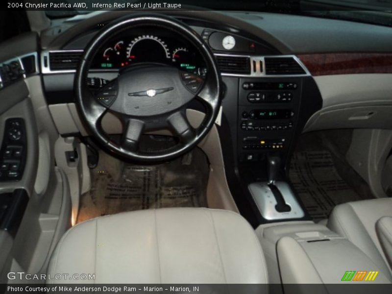 Inferno Red Pearl / Light Taupe 2004 Chrysler Pacifica AWD