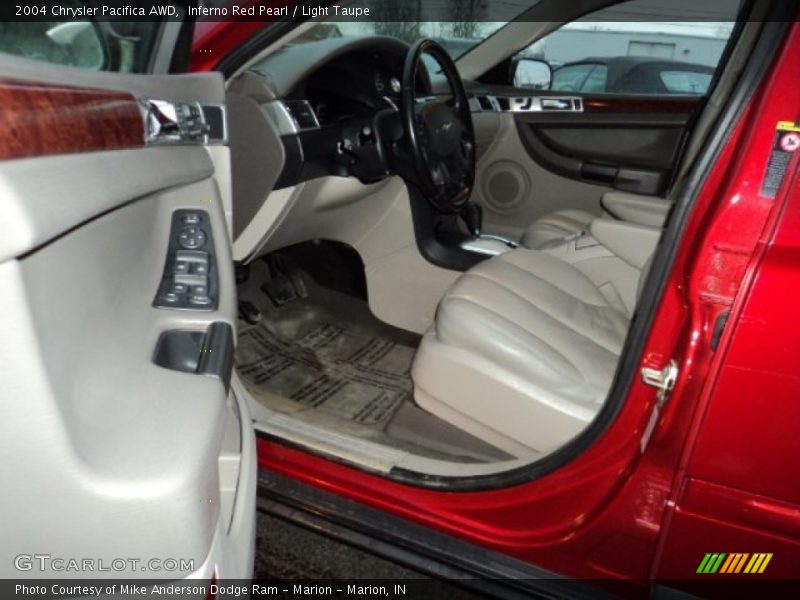 Inferno Red Pearl / Light Taupe 2004 Chrysler Pacifica AWD