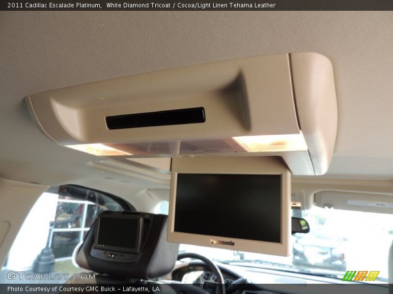 Entertainment System of 2011 Escalade Platinum