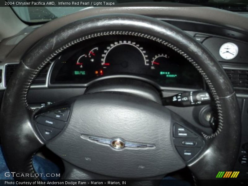 Inferno Red Pearl / Light Taupe 2004 Chrysler Pacifica AWD