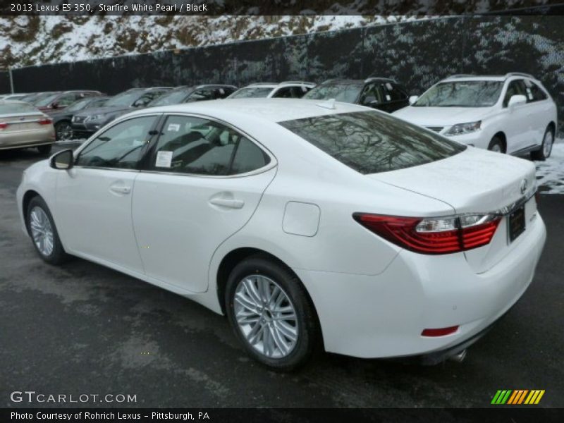 Starfire White Pearl / Black 2013 Lexus ES 350