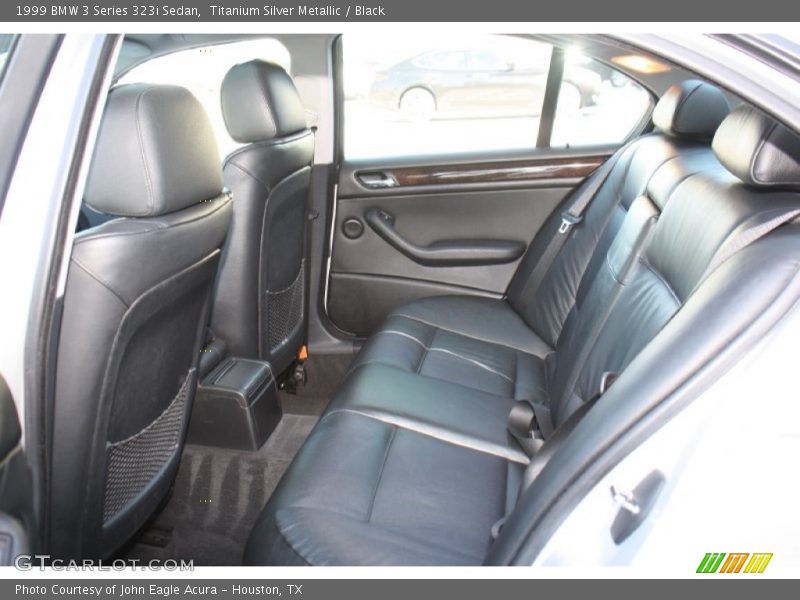 Rear Seat of 1999 3 Series 323i Sedan