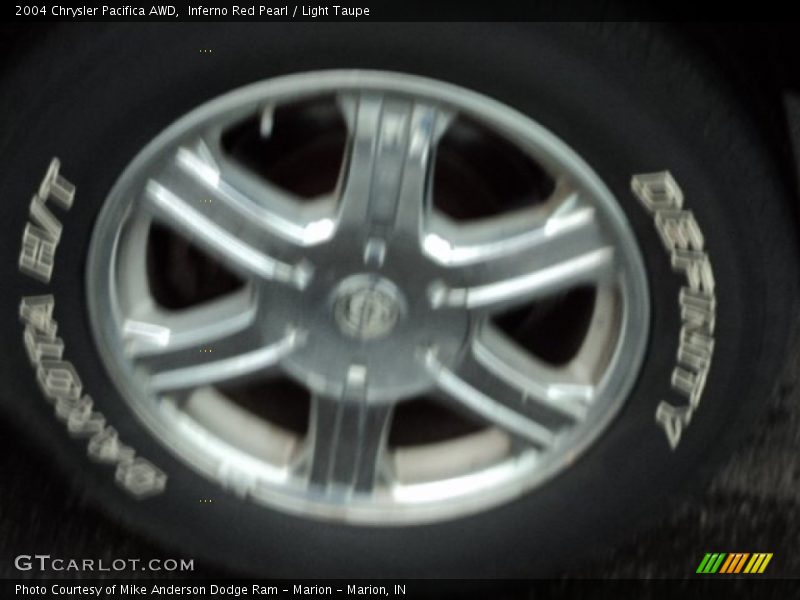 Inferno Red Pearl / Light Taupe 2004 Chrysler Pacifica AWD