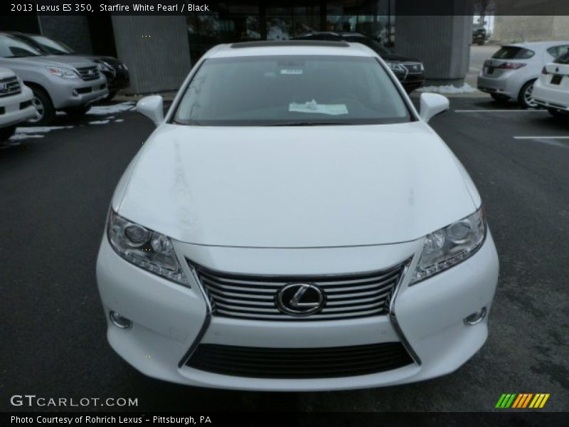 Starfire White Pearl / Black 2013 Lexus ES 350