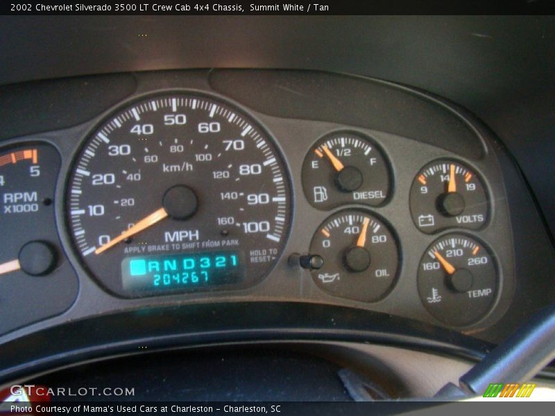 Summit White / Tan 2002 Chevrolet Silverado 3500 LT Crew Cab 4x4 Chassis