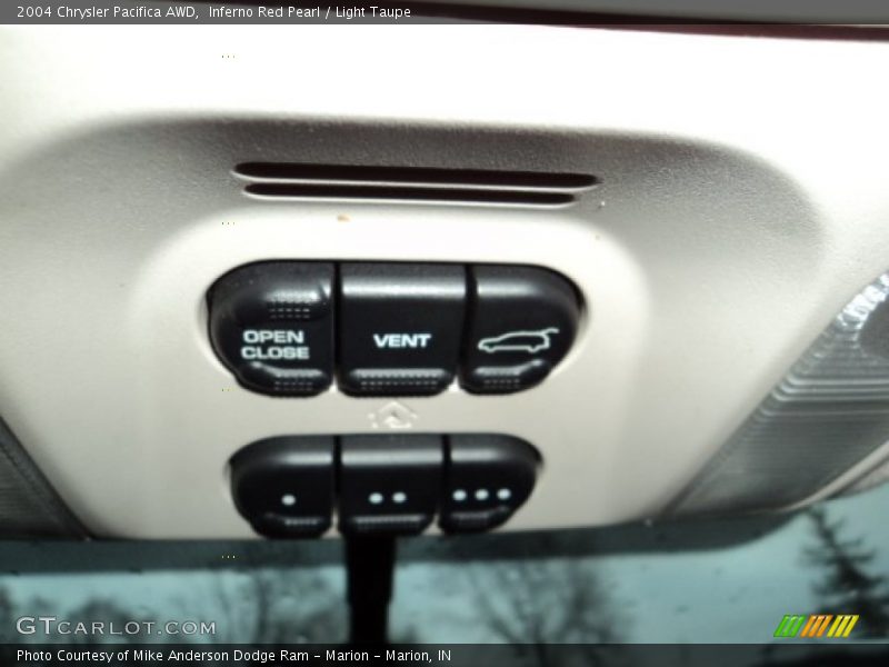 Inferno Red Pearl / Light Taupe 2004 Chrysler Pacifica AWD
