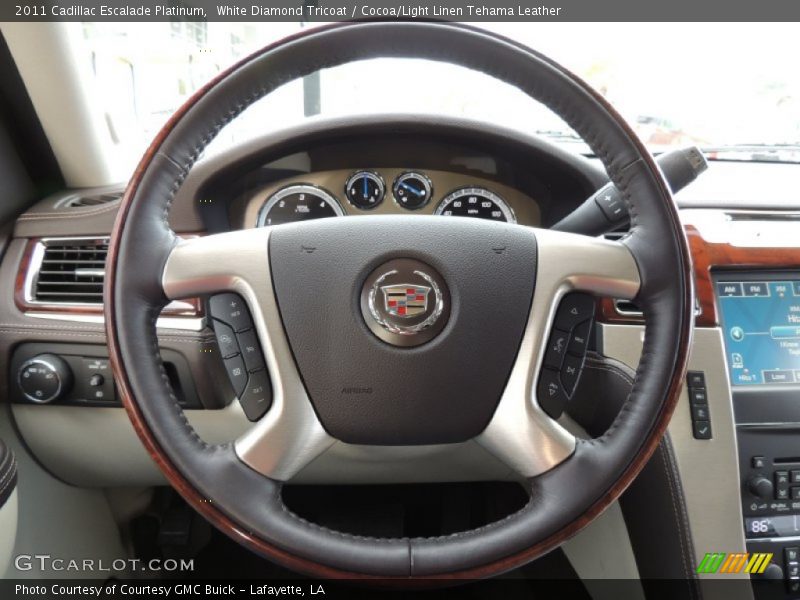  2011 Escalade Platinum Steering Wheel