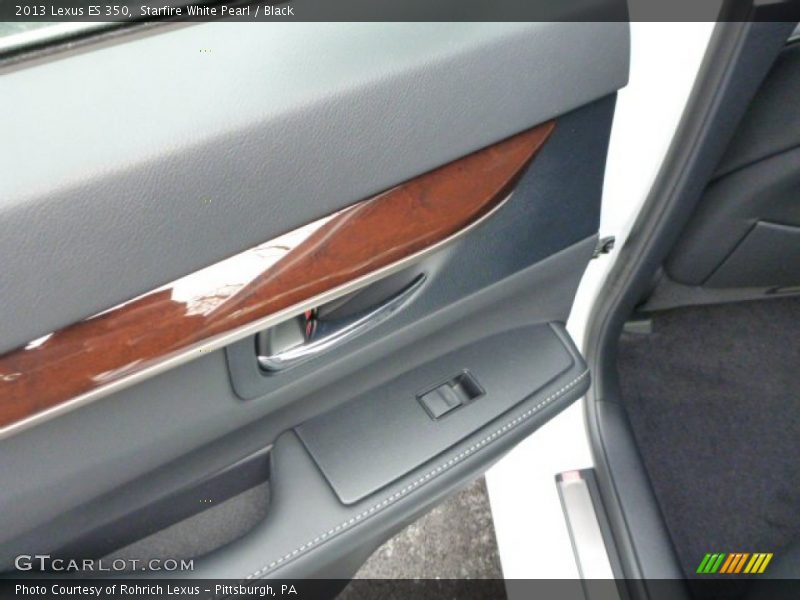 Starfire White Pearl / Black 2013 Lexus ES 350