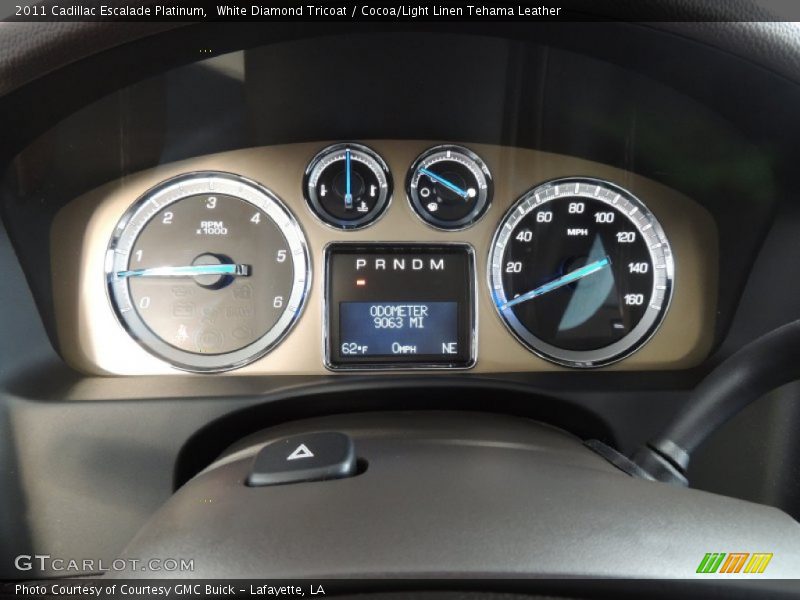  2011 Escalade Platinum Platinum Gauges