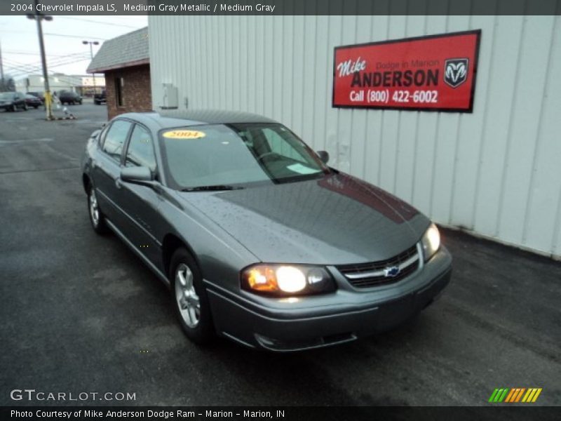 Medium Gray Metallic / Medium Gray 2004 Chevrolet Impala LS