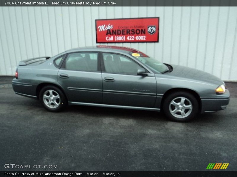 Medium Gray Metallic / Medium Gray 2004 Chevrolet Impala LS