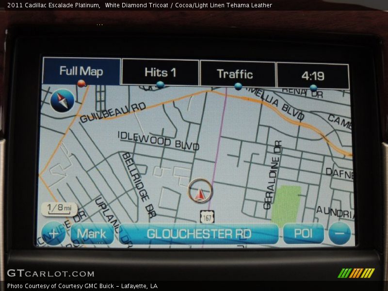 Navigation of 2011 Escalade Platinum