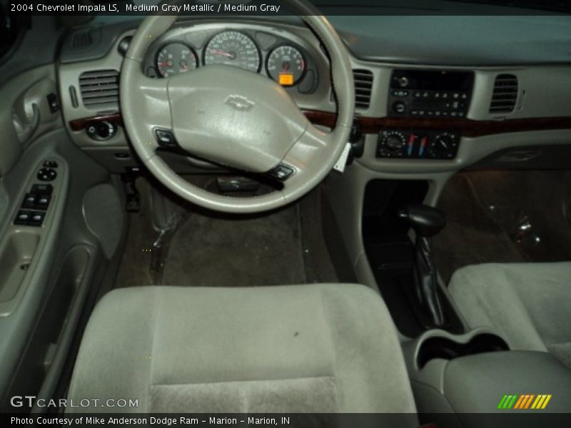 Medium Gray Metallic / Medium Gray 2004 Chevrolet Impala LS
