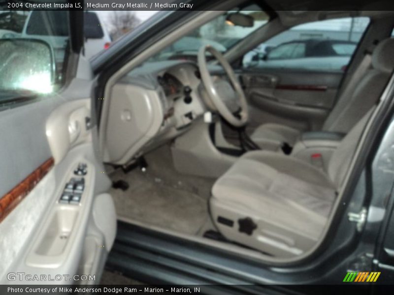 Medium Gray Metallic / Medium Gray 2004 Chevrolet Impala LS