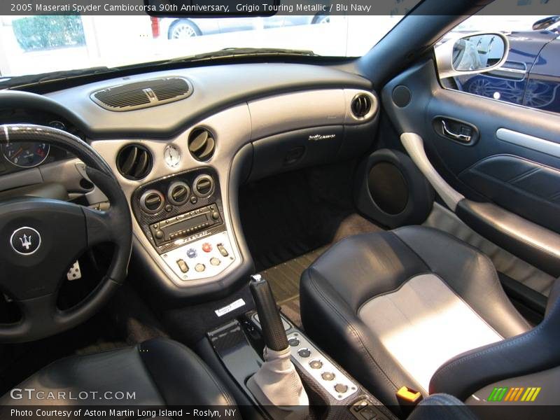Grigio Touring Metallic / Blu Navy 2005 Maserati Spyder Cambiocorsa 90th Anniversary