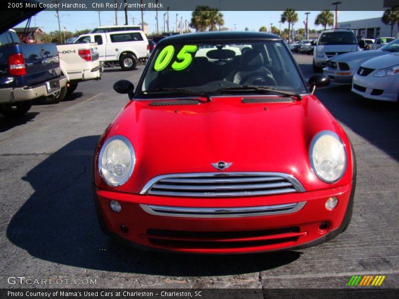 Chili Red / Panther Black 2005 Mini Cooper Hardtop