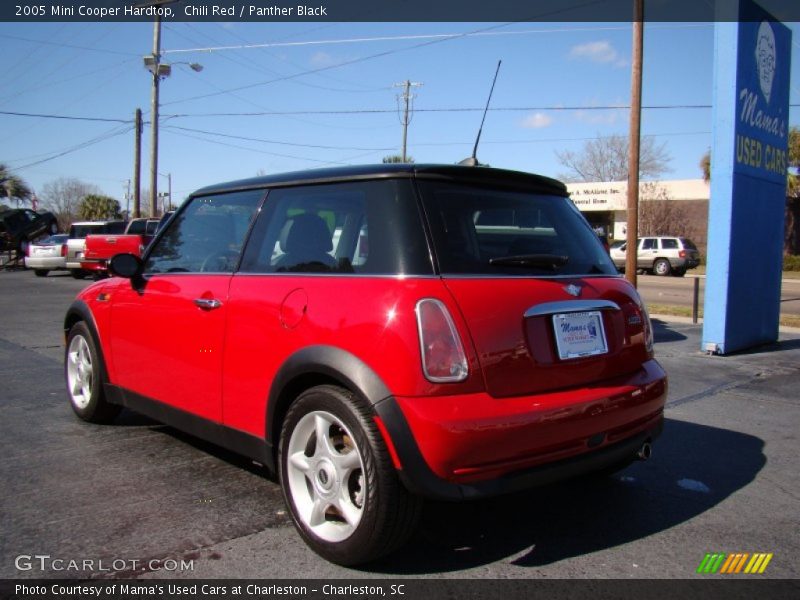 Chili Red / Panther Black 2005 Mini Cooper Hardtop