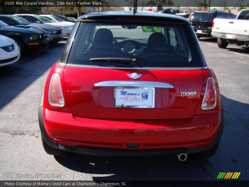 Chili Red / Panther Black 2005 Mini Cooper Hardtop