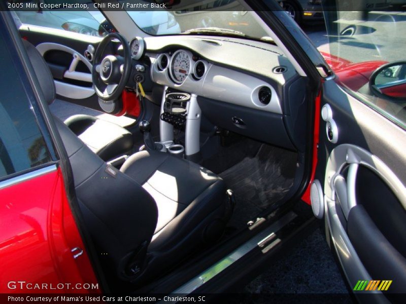 Chili Red / Panther Black 2005 Mini Cooper Hardtop