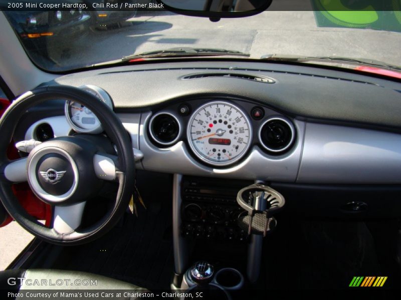 Chili Red / Panther Black 2005 Mini Cooper Hardtop