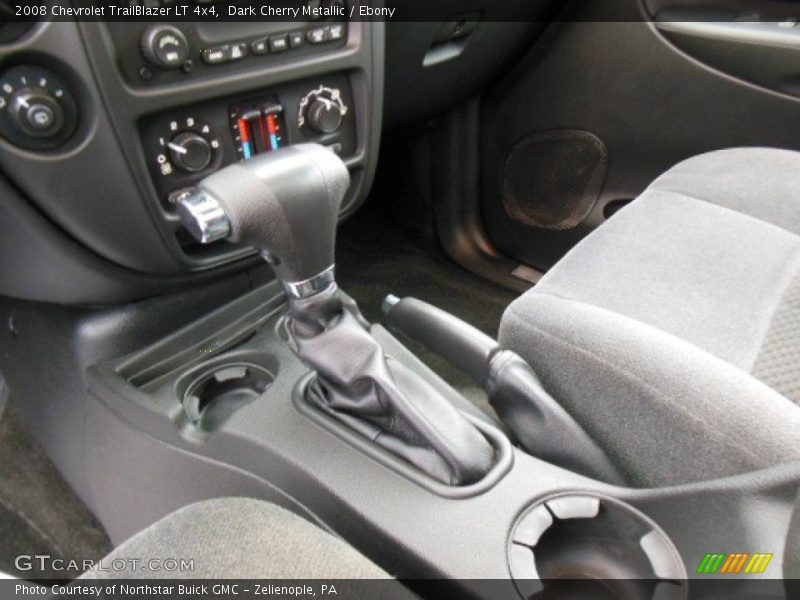 Dark Cherry Metallic / Ebony 2008 Chevrolet TrailBlazer LT 4x4