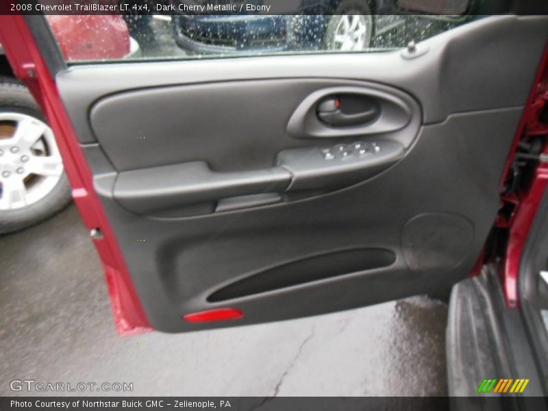 Dark Cherry Metallic / Ebony 2008 Chevrolet TrailBlazer LT 4x4