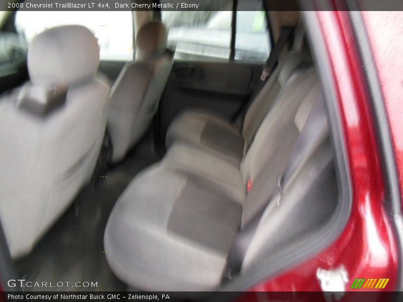 Dark Cherry Metallic / Ebony 2008 Chevrolet TrailBlazer LT 4x4