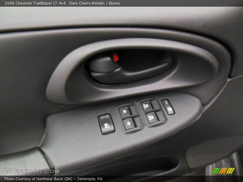 Dark Cherry Metallic / Ebony 2008 Chevrolet TrailBlazer LT 4x4