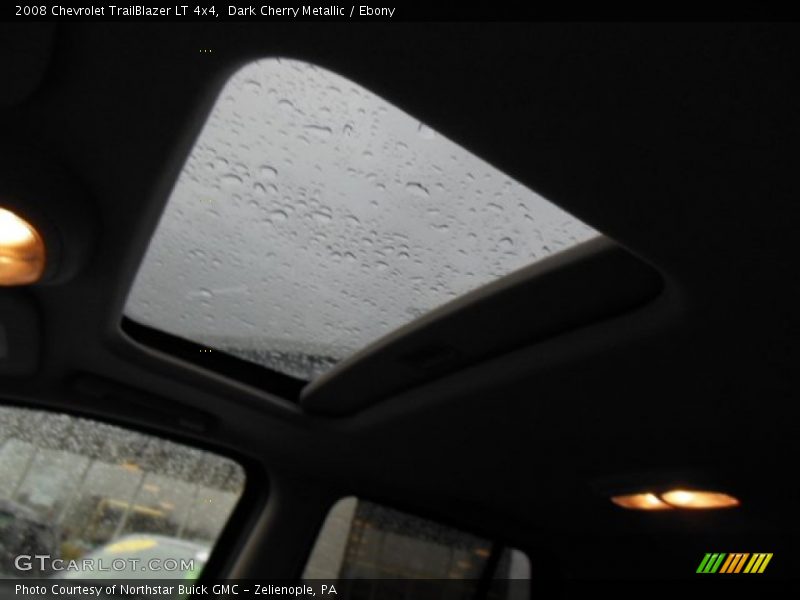 Dark Cherry Metallic / Ebony 2008 Chevrolet TrailBlazer LT 4x4
