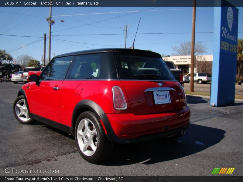 Chili Red / Panther Black 2005 Mini Cooper Hardtop