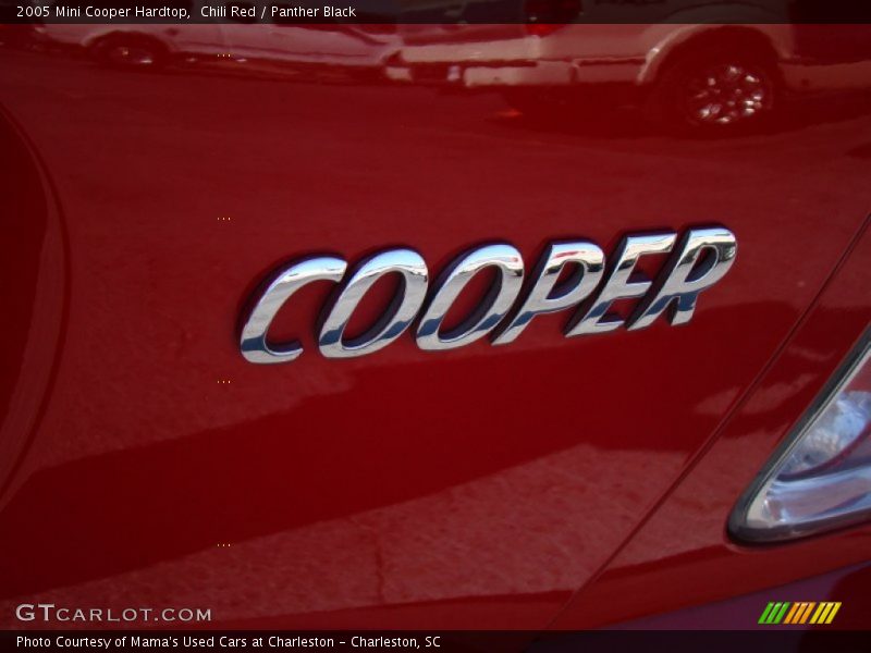 Chili Red / Panther Black 2005 Mini Cooper Hardtop