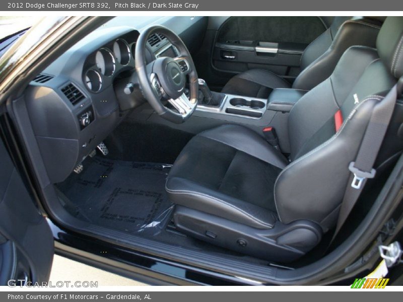  2012 Challenger SRT8 392 Dark Slate Gray Interior