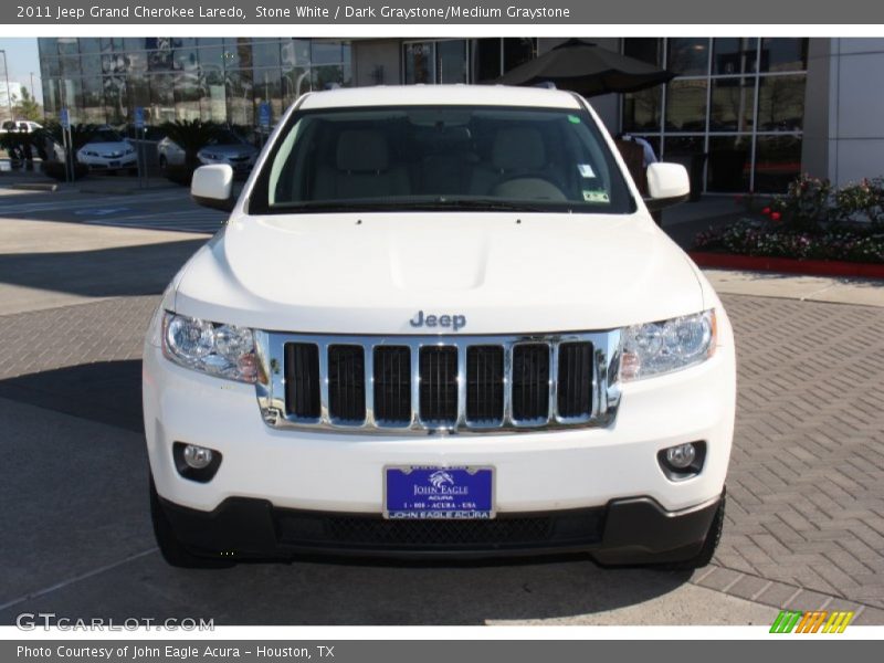Stone White / Dark Graystone/Medium Graystone 2011 Jeep Grand Cherokee Laredo