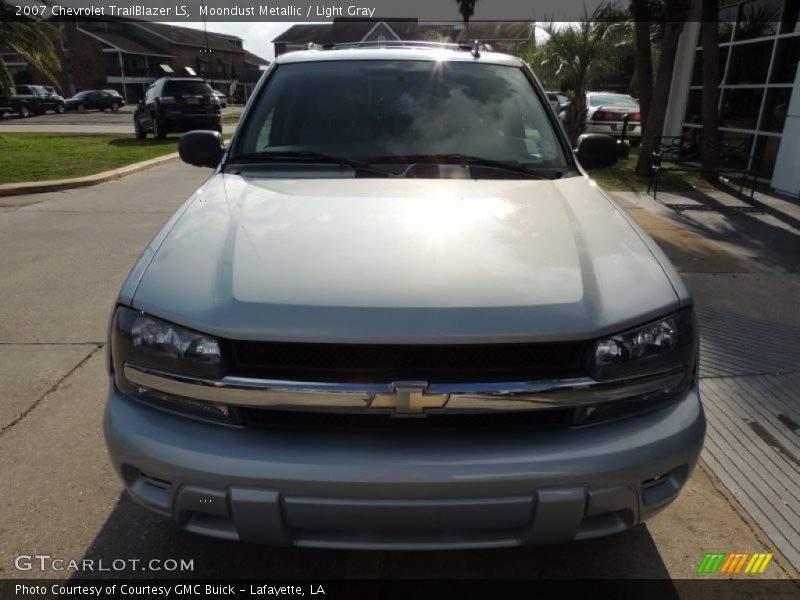 Moondust Metallic / Light Gray 2007 Chevrolet TrailBlazer LS
