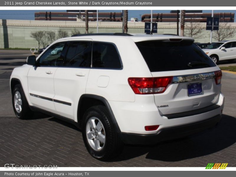 Stone White / Dark Graystone/Medium Graystone 2011 Jeep Grand Cherokee Laredo
