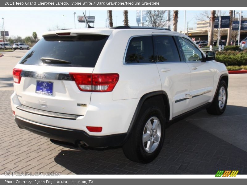 Stone White / Dark Graystone/Medium Graystone 2011 Jeep Grand Cherokee Laredo
