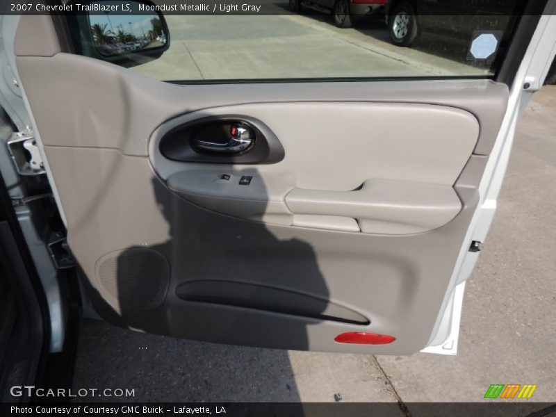 Moondust Metallic / Light Gray 2007 Chevrolet TrailBlazer LS